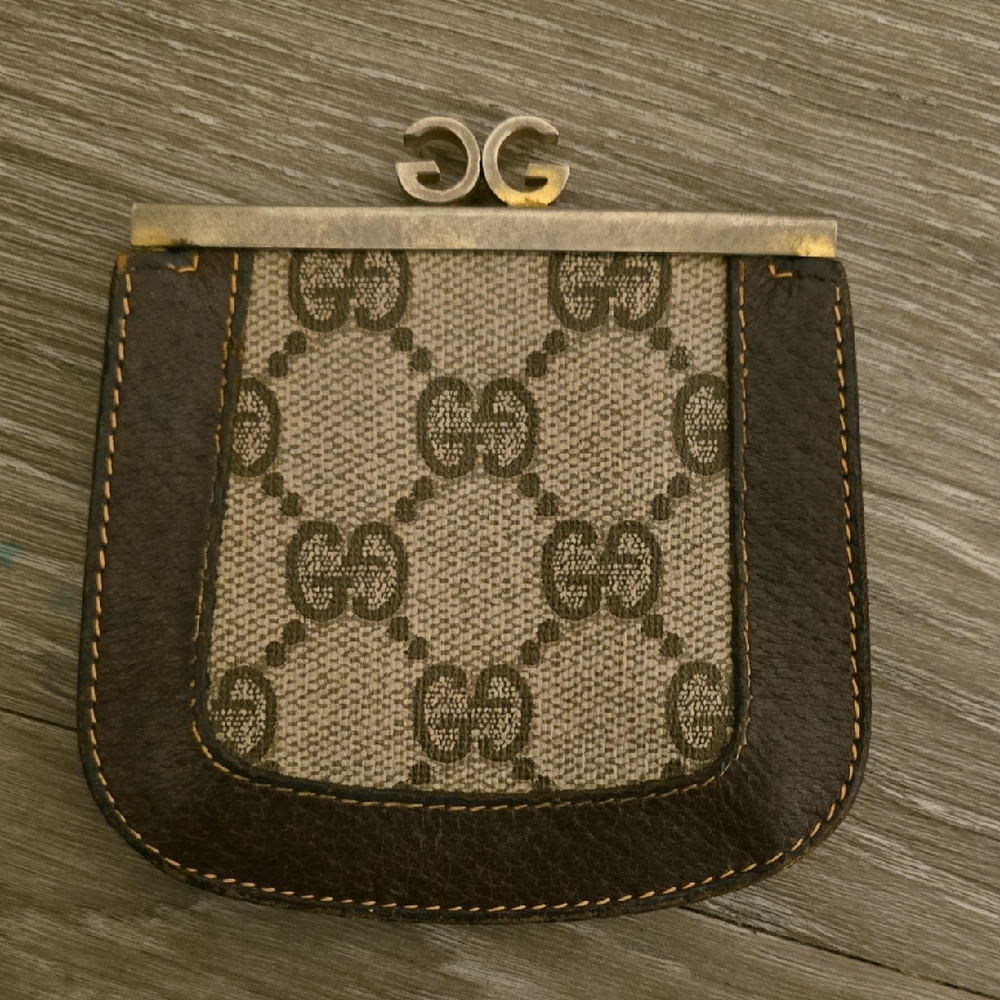 Gucci Monogram Coin Purse
